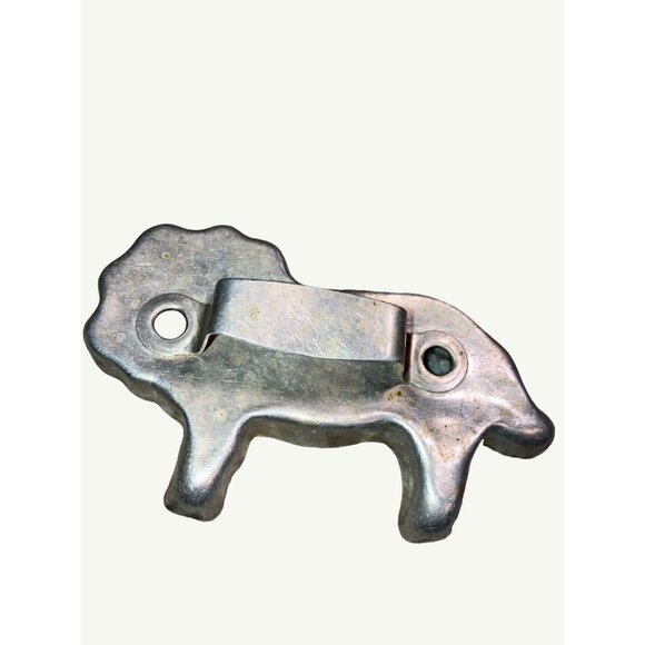 Vintage Metal & Wood Cookie Cutter Set With Fun Shapes - Picture 5 of 15